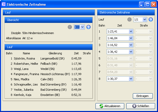 Elektronische Zeitnahme