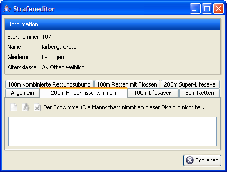 Strafeneditor mit nicht gewählter Disziplin (z.B. in derAK Offen)